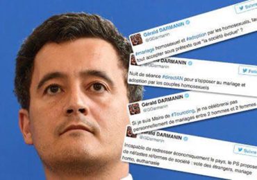 Fraîchement promu, Gérald Darmanin rattrapé par ses tweets homophobes