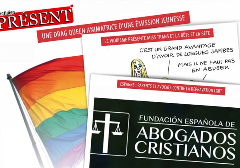 Plainte contre le quotidien « Présent », site catholique homophobe