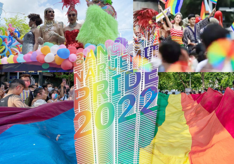 Des milliers de participants à la première Pride LGBT+ de Bangkok en presque 16 ans