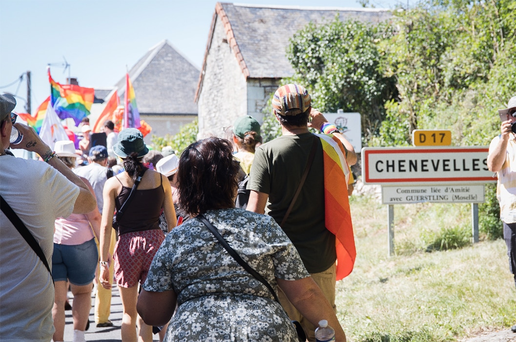 Chenevelles : La première marche des Fiertés Rurales en images