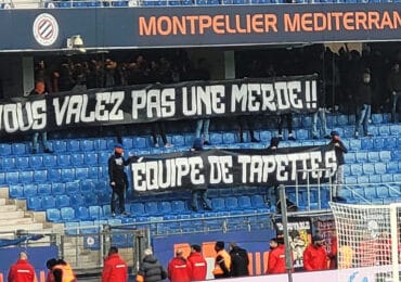 Banderoles homophobes déployées lors du match Montpellier-Nantes : trois associations LGBT+ portent plainte