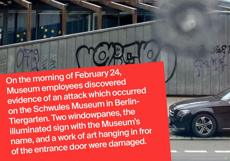 Allemagne : Le Musée LGBTQ+ de Berlin attaqué par balles