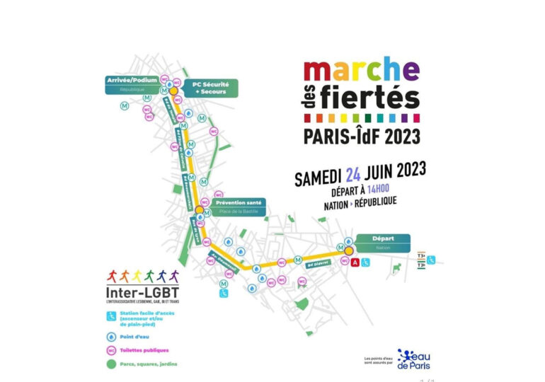 Marche des Fiertés LGBTI+ de Paris et d’Ile-de-France 2023