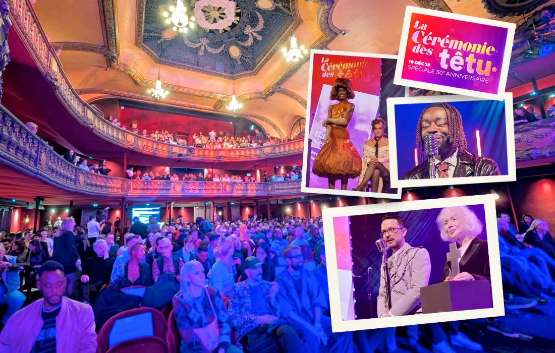 Arts, militantisme et mémoire, retour sur la cérémonie des têtu· 2025