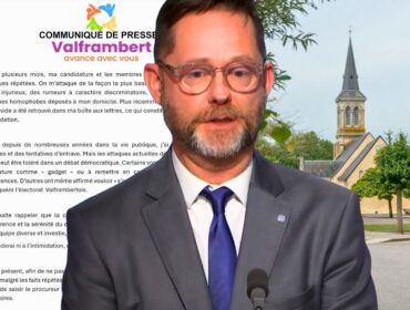 Valframbert (Orne) : solidarité avec Marc Lorand Brionne, candidat aux municipales, visé par des menaces homophobes