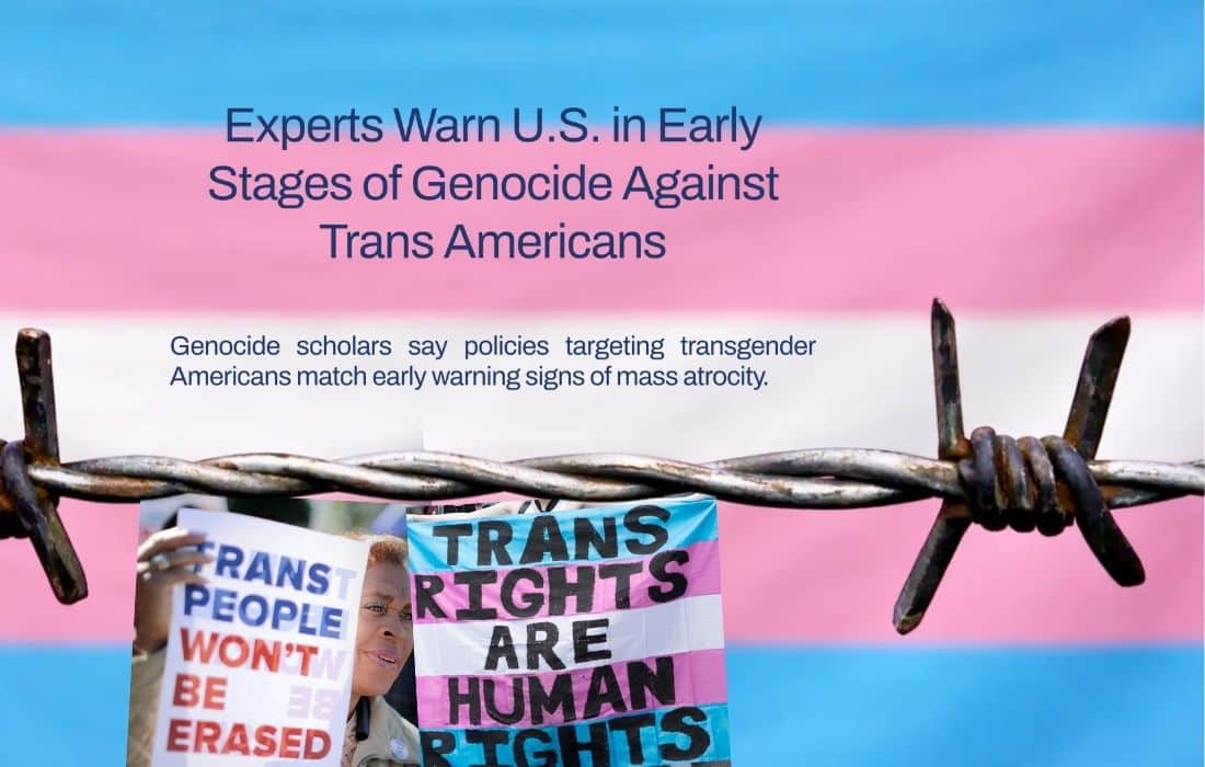 États‑Unis : des experts alertent sur les « premières étapes d’un génocide » contre les personnes trans