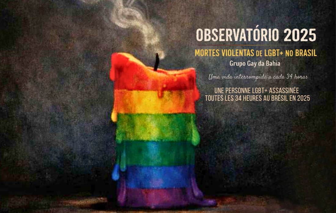 Brésil : 257 morts violentes de personnes LGBT+ en 2025, le pays reste en tête mondiale