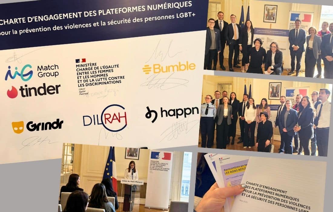 La France signe une charte avec les plateformes de rencontre pour prévenir les guet-apens LGBTphobes