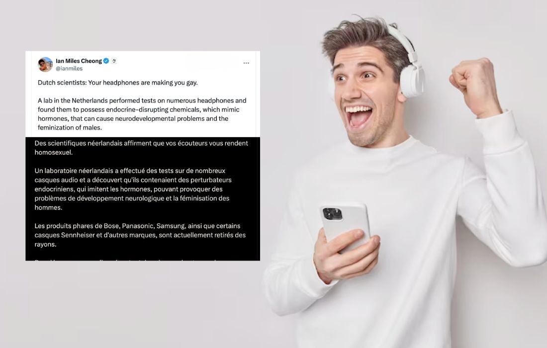 Ian Miles Cheong, influenceur MAGA, soutient que les écouteurs « rendent gay »