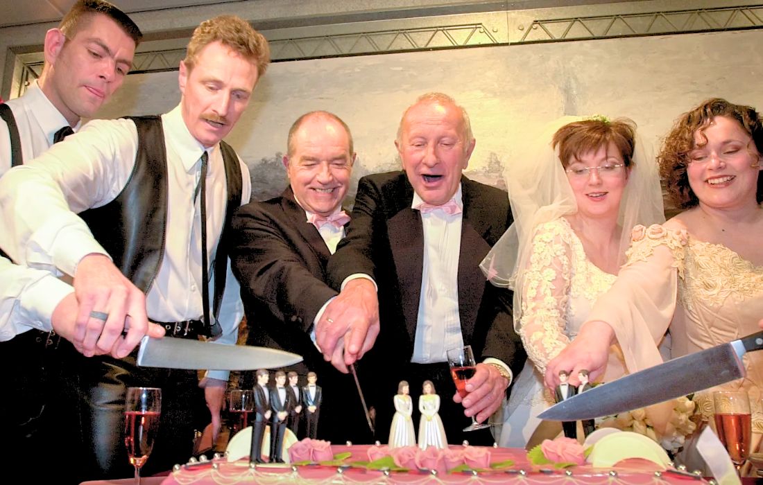 Les Pays-Bas célèbrent les 25 ans du mariage pour tous.tes