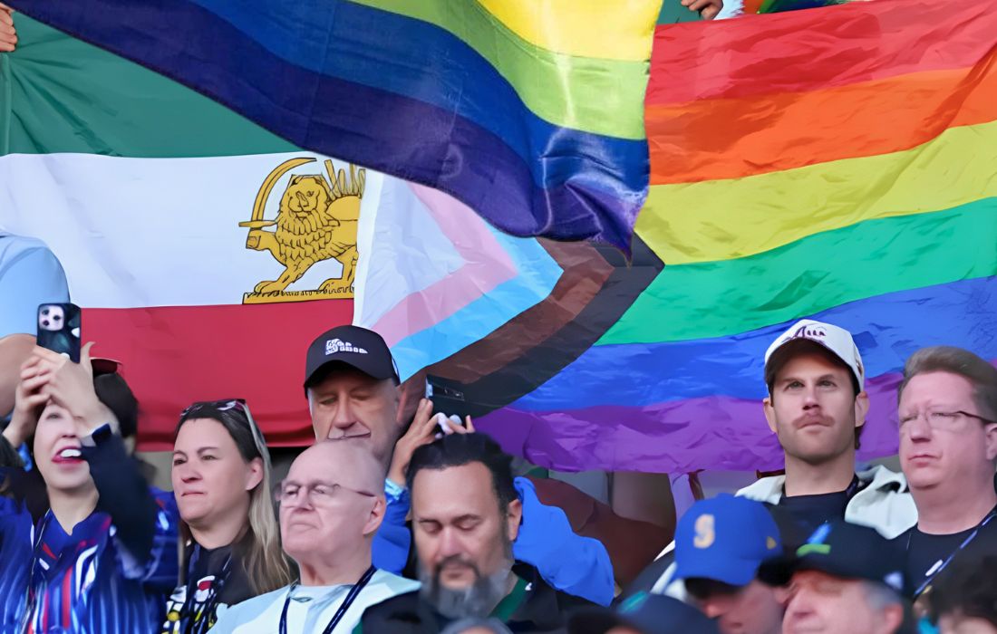 « Pride Match » à Seattle : visibilité LGBTQ+, répression en Iran et Égypte, silence de la FIFA